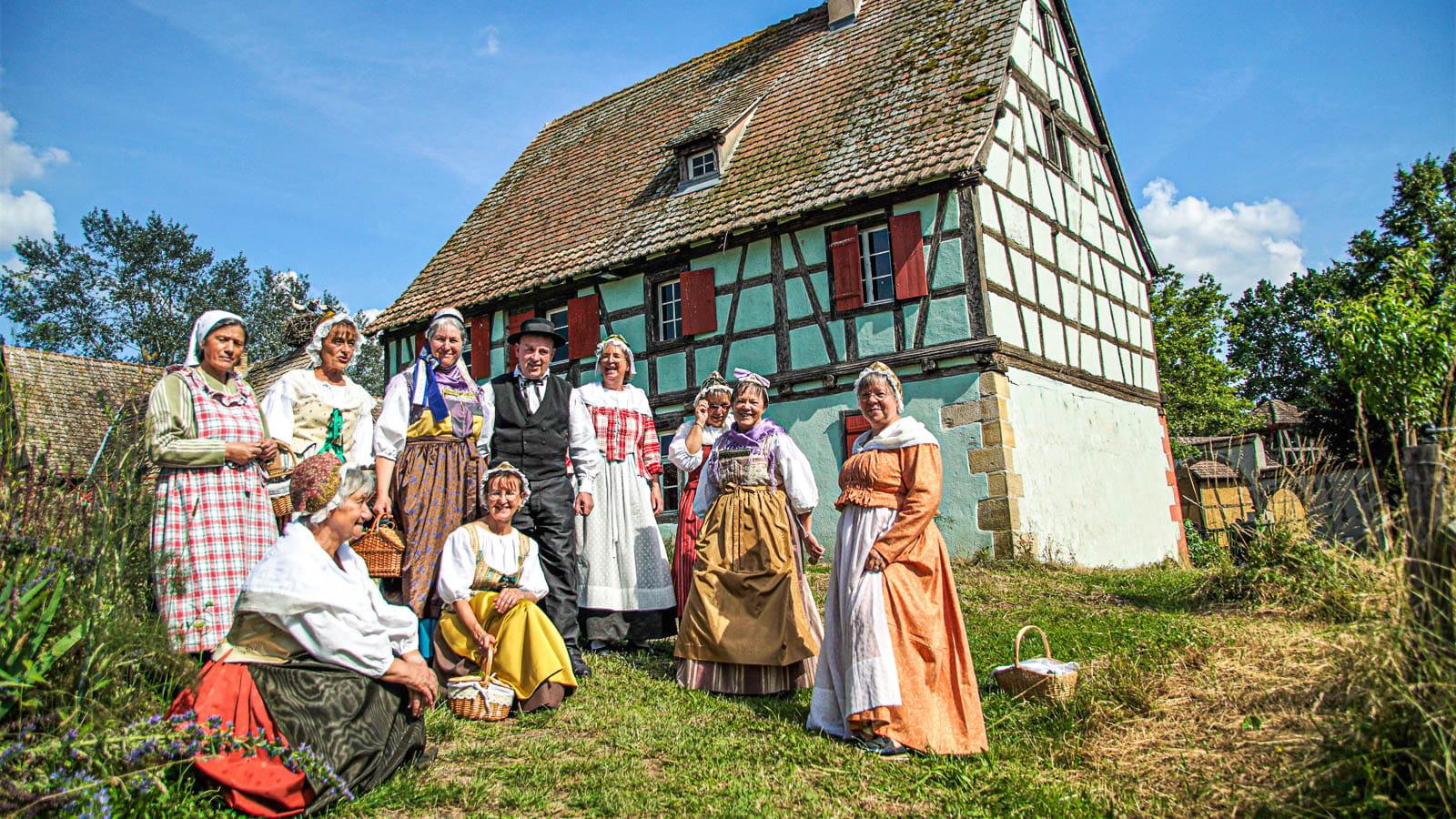 Bénévoles de l'Écomusée d'Alsace